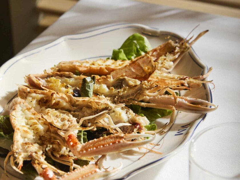 Scampi* alla griglia